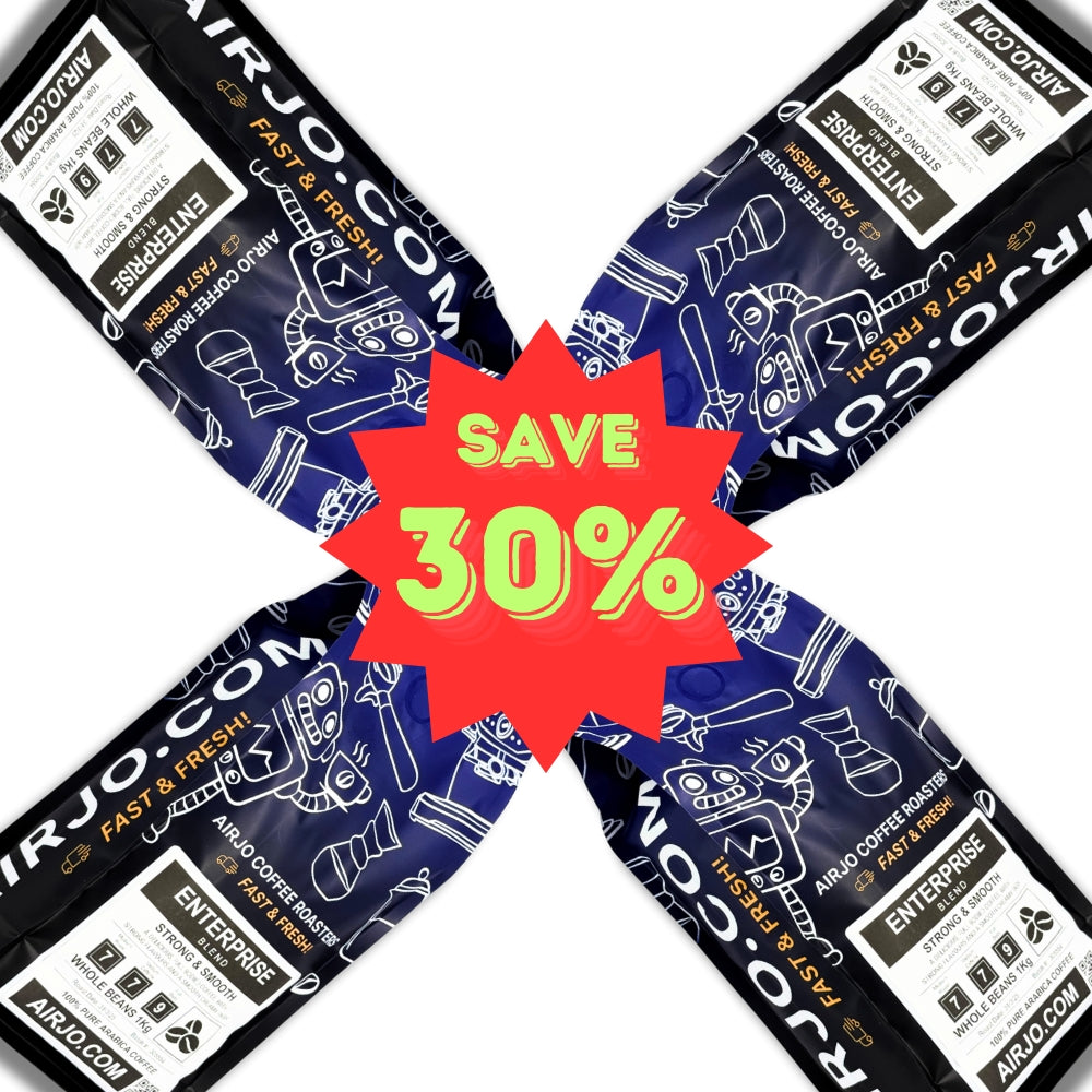 BUY 4 x 1KG BAGS OF ANY BLEND & SAVE 30% ON ALL 4 BAGS