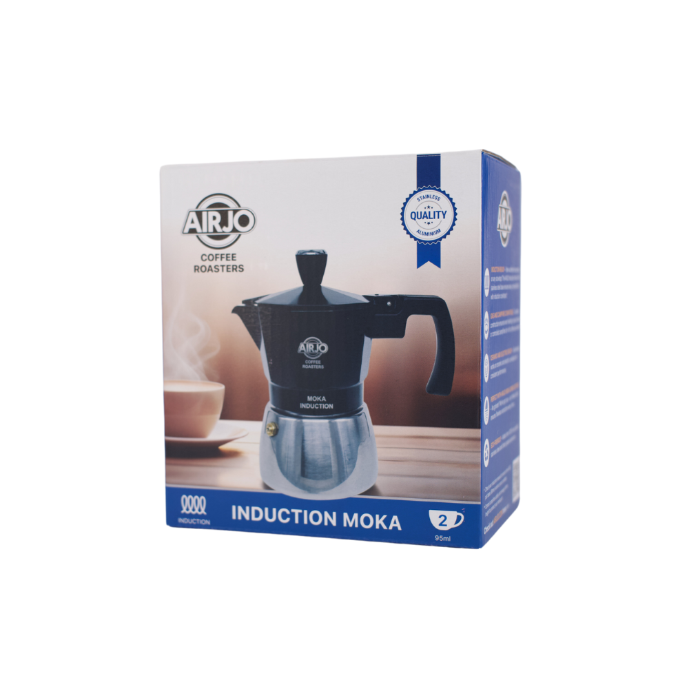 AIRJO Induction Moka Pot - 2 Cup