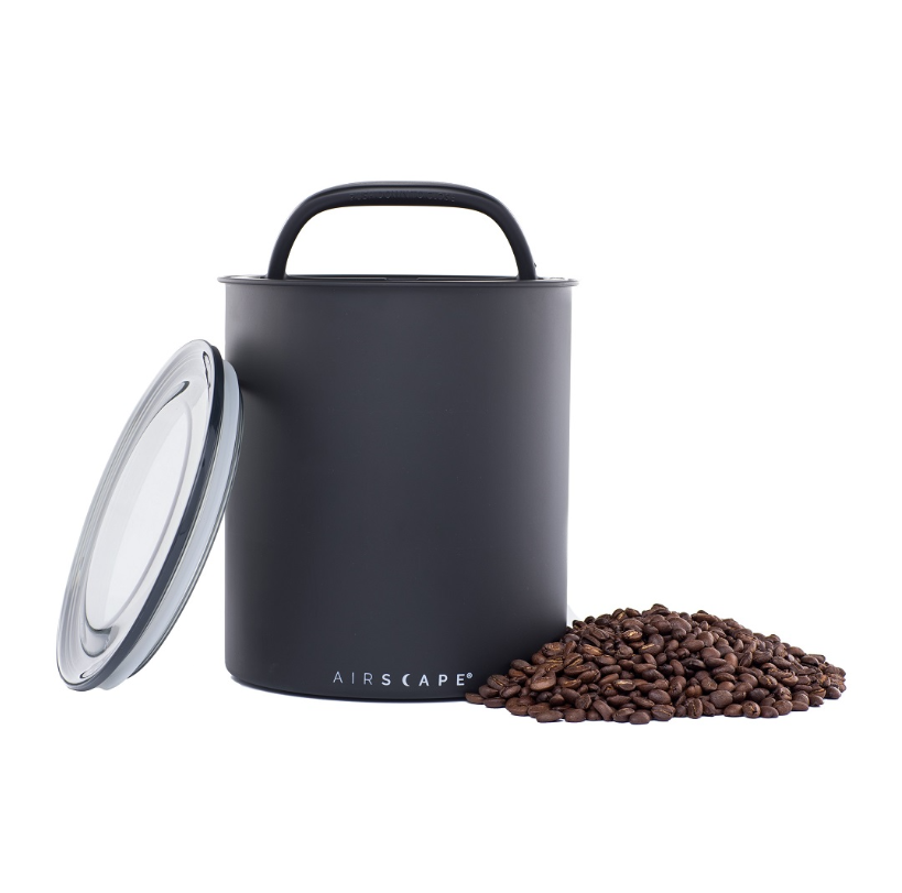 AIRSCAPE Medium Coffee Storage -  Charcoal (Matte Black)